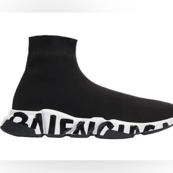 WOMEN'S RECYCLED KNIT GRAFFITI balenciaga trainers - Picture 1 of 7